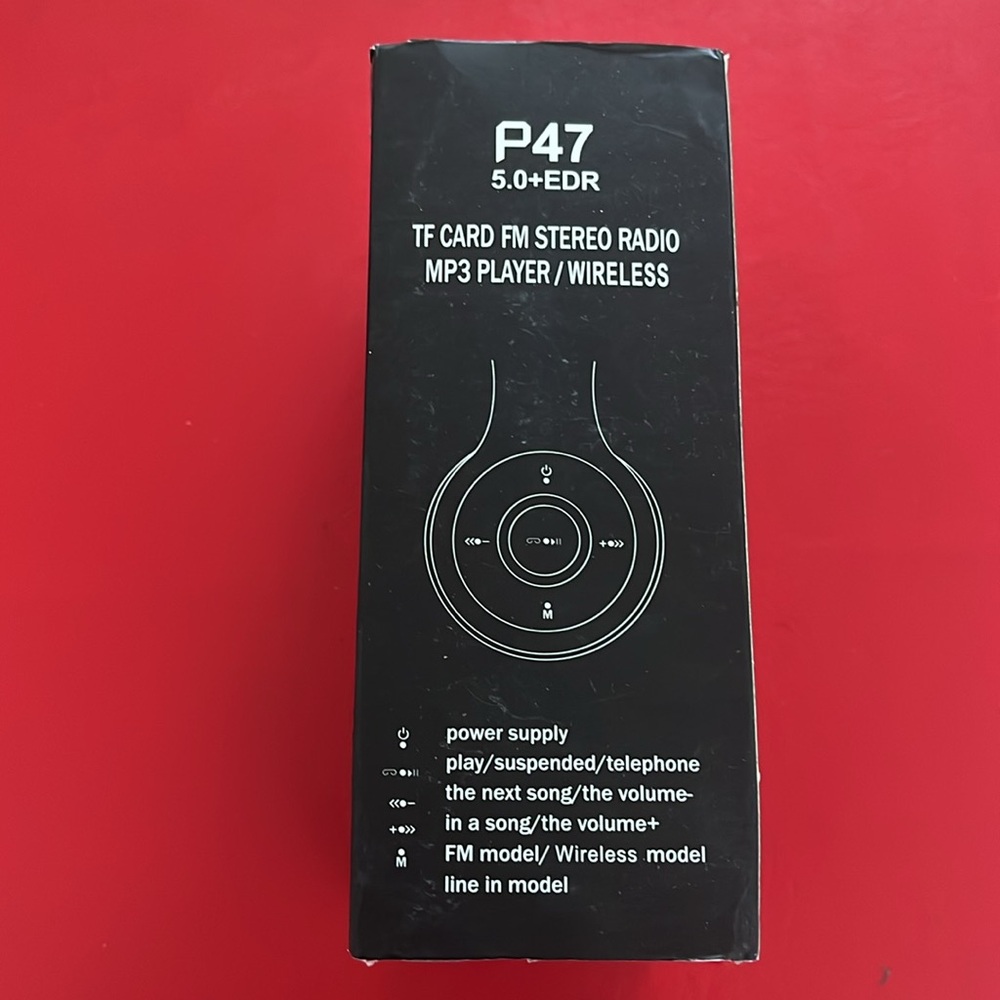 P47 Wireless Headphones  Audifonos Inalambricos Bluetooth Wireless P47 - Picture 2 of 4